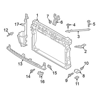 Volkswagen OE - Radiator Support