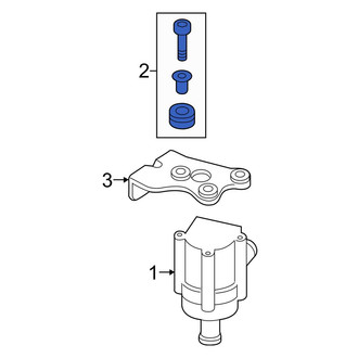 Volkswagen OE - Engine Water Pump Hardware Kit