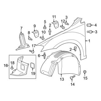 Volkswagen OE - Fender & Components