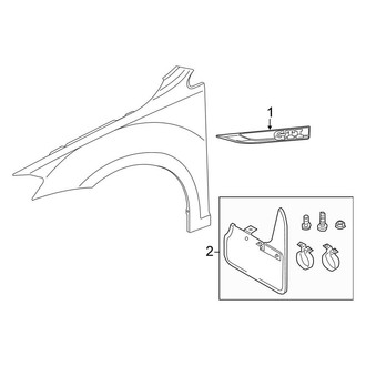 Volkswagen OE - Fender - Exterior Trim