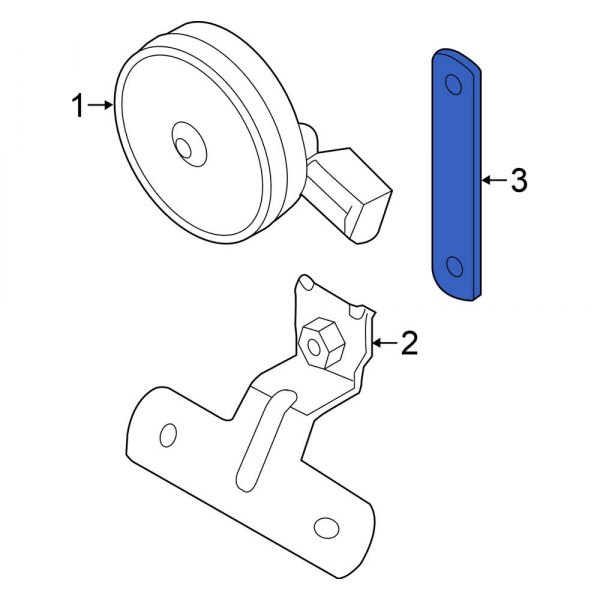 Anti-Theft Alarm Siren Clip