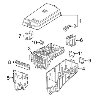 Volkswagen OE - Electrical - Fuse & Relay (Engine Compartment)