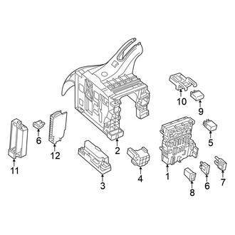 Volkswagen OE - Electrical - Fuse & Relay (Passenger Compartment)