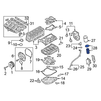 Volkswagen OE - Engine Oil Filter Element