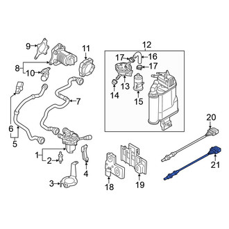 Volkswagen OE - Rear Oxygen Sensor