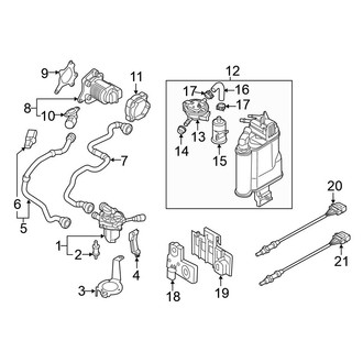 Volkswagen OE - Emission System - Emission Components