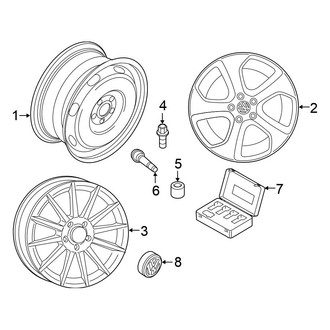 Volkswagen OE - Wheels