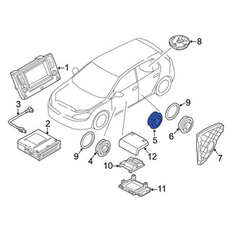 Volkswagen OE - Front Speaker