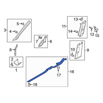 Volkswagen OE - Left Door Sill Plate
