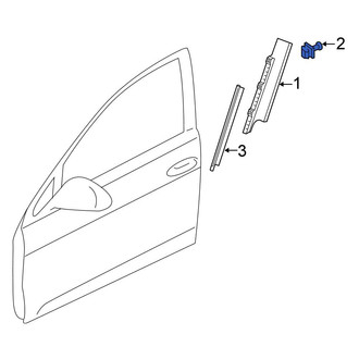 Volkswagen OE - Door Applique Clip