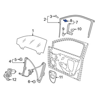 Volkswagen OE - Door Trim Molding Clip