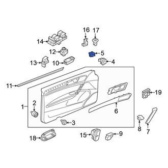 Volkswagen OE - Door Interior Trim Panel Retainer