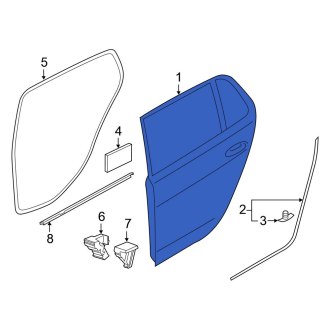 Volkswagen Golf GTI OEM Doors & Parts | Shells, Panels, Armrests ...