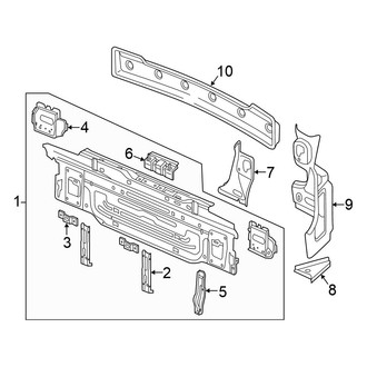 Volkswagen OE - Rear Body & Floor - Rear Body