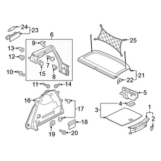 Volkswagen OE - Rear Body & Floor - Interior Trim