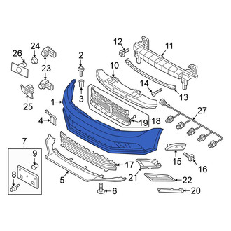 Volkswagen OE - Front Bumper Cover