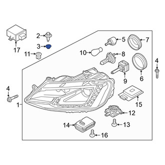 Volkswagen OE - Headlight Bushing