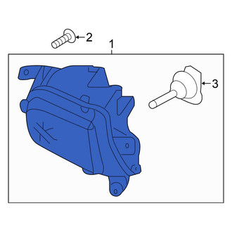 Volkswagen OE - Front Left Fog Light