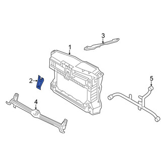 Volkswagen OE - Front Hood Latch Support