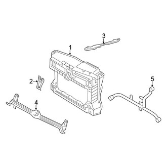 Volkswagen OE - Radiator Support (Sedan)