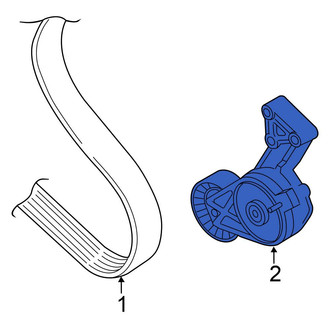 Volkswagen OE - Accessory Drive Belt Tensioner Assembly