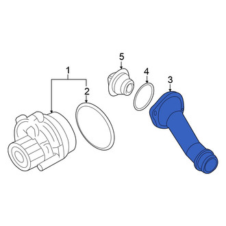 Volkswagen OE - Engine Coolant Thermostat Housing