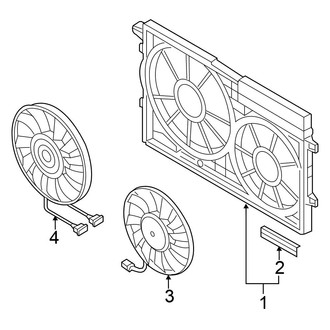 Volkswagen OE - Cooling Fan