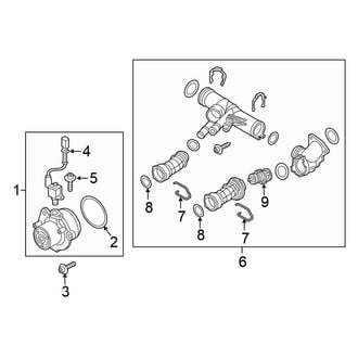 Volkswagen OE - Cooling - Water Pump (Main), (TDI S / TDI SE / TDI SEL)