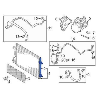 Volkswagen OE - A/C Receiver Drier