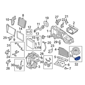 Volkswagen OE - HVAC Blower Motor Resistor