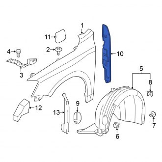 Volkswagen Jetta OEM Fenders - Factory Front & Rear Fenders | CARiD