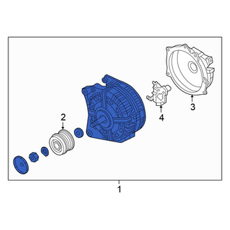 Volkswagen OE - Alternator