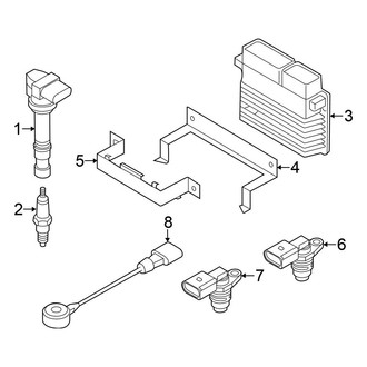 Volkswagen OE - Electrical - Ignition System (SEL / SEL Premium / Sport 1.8L)