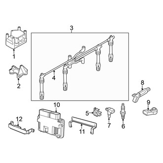 Volkswagen OE - Electrical - Ignition System (S Sedan CBPA Engine)