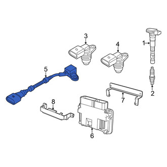Volkswagen OE - Ignition Knock (Detonation) Sensor