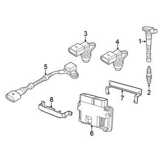 Volkswagen OE - Electrical - Ignition System (S / SE / SEL Sedan CBTA Engine / CBUA Engine)
