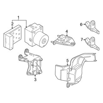 Volkswagen OE - Electrical - ABS Components (GLI / S / SE / SEL / TDI / TDI Premium Sedan)