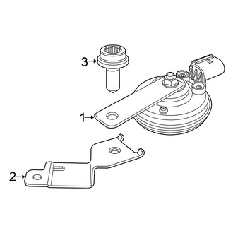 Volkswagen OE - Electrical - Alarm System (GLI SE / GLI SEL / Hybrid SEL Premium / S / SE / SEL / SEL Premium / Sport)