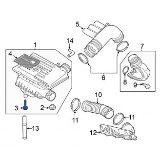 Volkswagen Passat OEM Air Intake Parts | Filters, Manifolds — CARiD.com