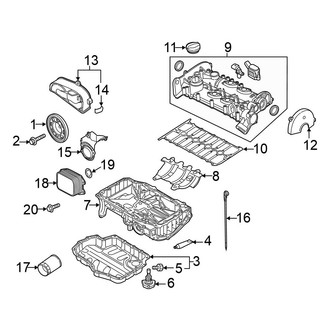 Volkswagen OE - Engine / Transaxle - Engine Parts (Hybrid SEL Premium)