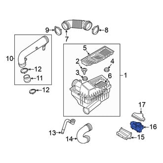 Volkswagen OE - Engine Air Intake Hose Adapter