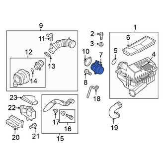 Volkswagen OE - Mass Air Flow Sensor
