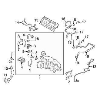 Volkswagen OE - Engine / Transaxle - Turbocharger & Components (Turbocharged)
