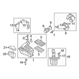 Volkswagen OE - Engine / Transaxle - Air Intake (Diesel)