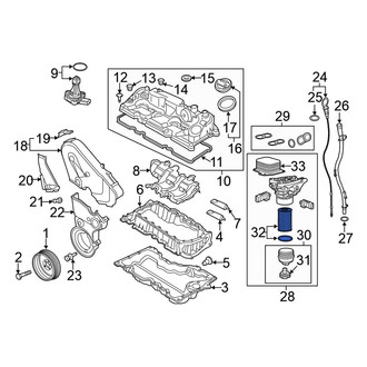 Volkswagen OE - Engine Oil Filter Element