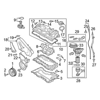 Volkswagen OE - Engine / Transaxle - Engine Parts