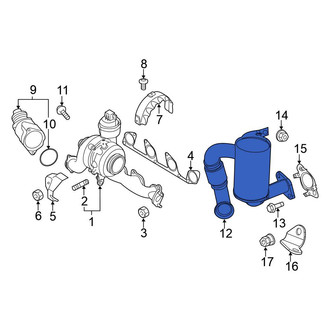 Volkswagen OE - Diesel Particulate Filter (DPF)