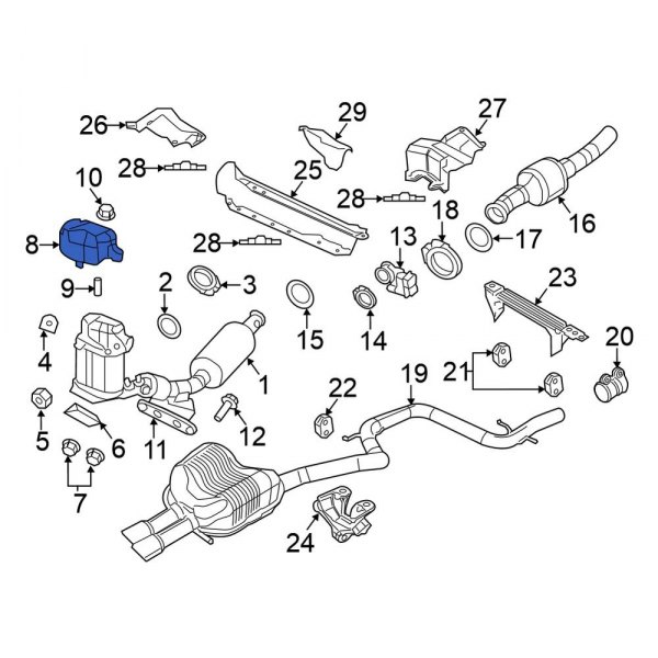 Catalytic Converter Heat Shield