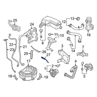 Volkswagen OE - Rear Oxygen Sensor