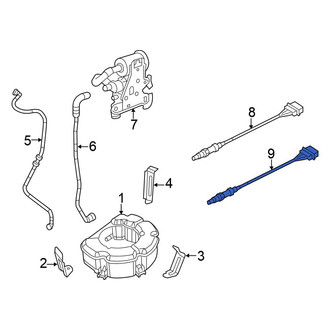 Volkswagen OE - Rear Right Oxygen Sensor